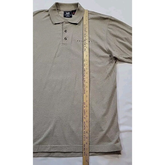 Vintage 90s Star Wars Episode 1 Polo Men's Large Phantom Menace Lee Sport - Picture 11 of 12